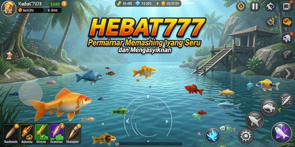 Tangkapan ikan yang mengesankan dalam HEBAT777.