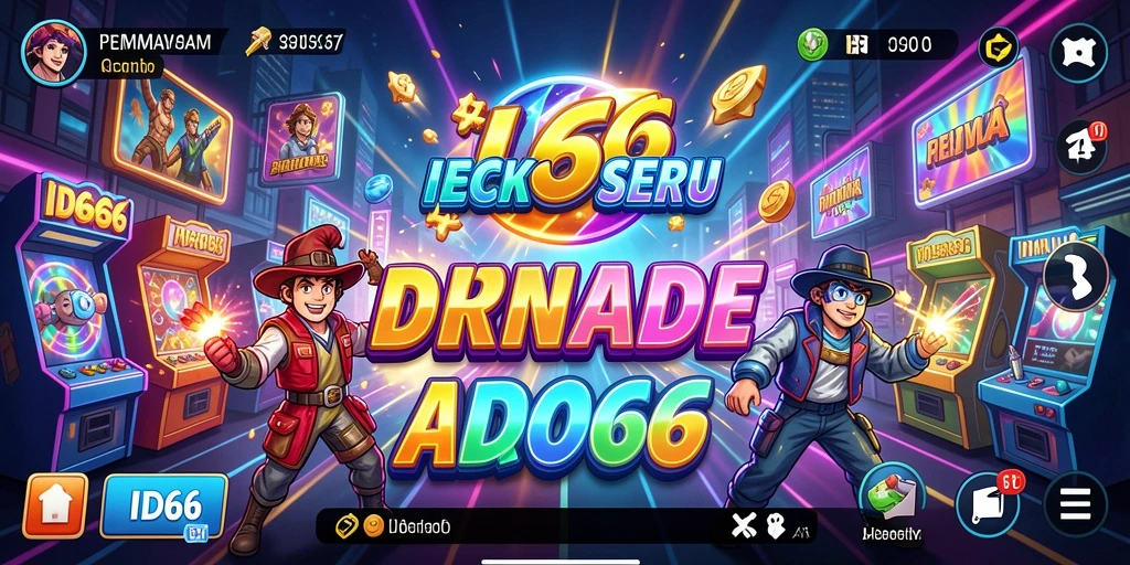 Tangkapan layar permainan ID66, menampilkan aksi gameplay Arcade yang seru.