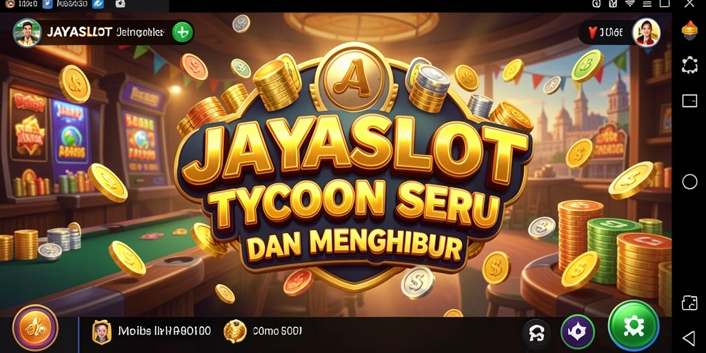 Tampilan gameplay menarik dari JAYASLOT sebagai game Tycoon.