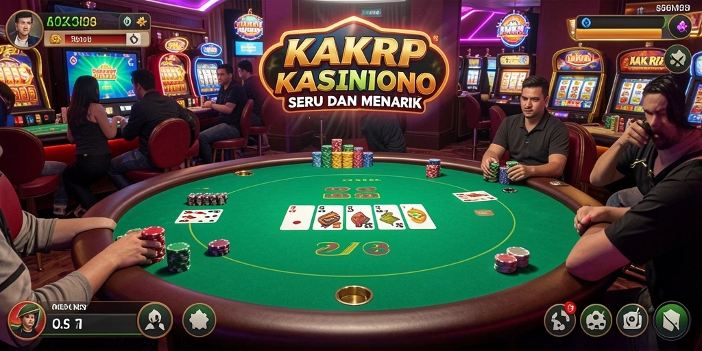 Gameplay seru KAKRP yang menampilkan keseruan permainan Kasino.