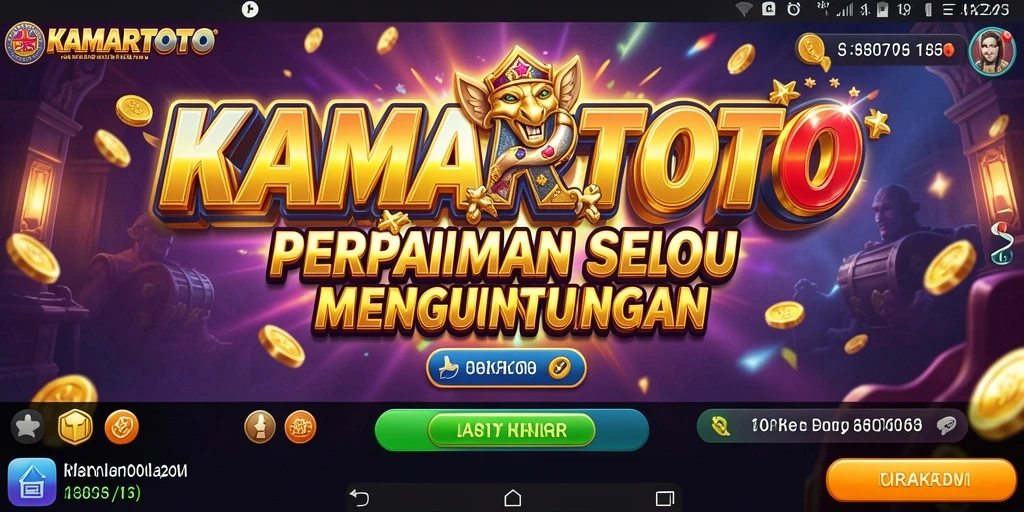 Screenshot gameplay KAMARTOTO menampilkan pengalaman slot yang mengasyikkan.